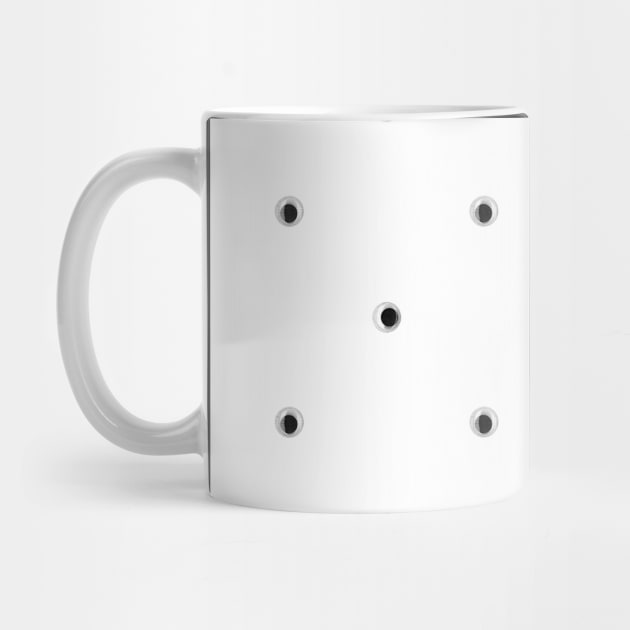 Googly eye polka – white by crumpetsandcrabsticks